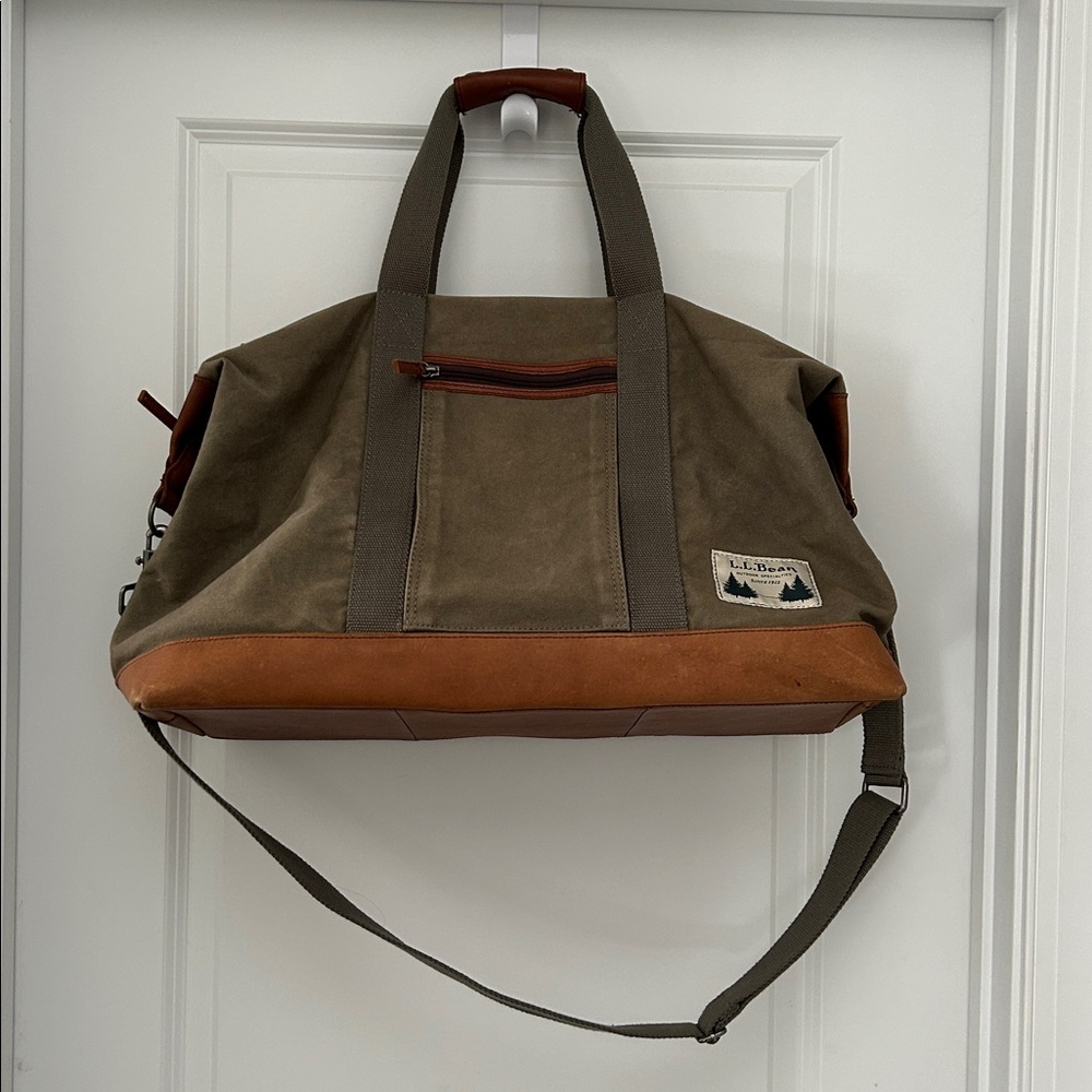L.L. Bean Canvas Weekender Bag - image 4